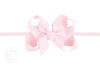 Nylon Headband w/ Scalloped Bow (Mult. Colors)