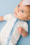 Dainty Bows Bamboo Short Romper