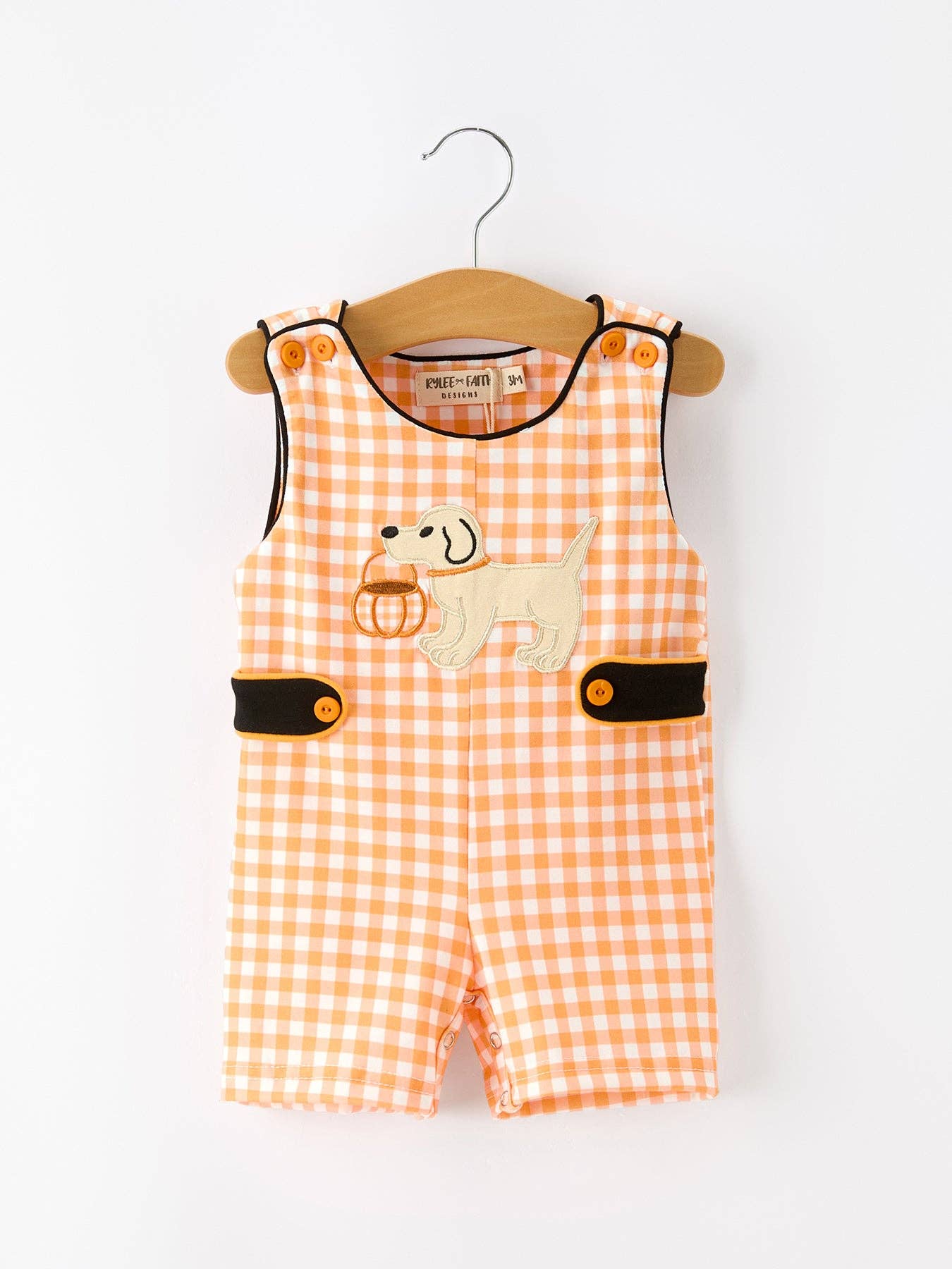 Halloween Dog Pumpkin Romper