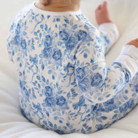 Betsy's Blooms Convertible Zip Romper