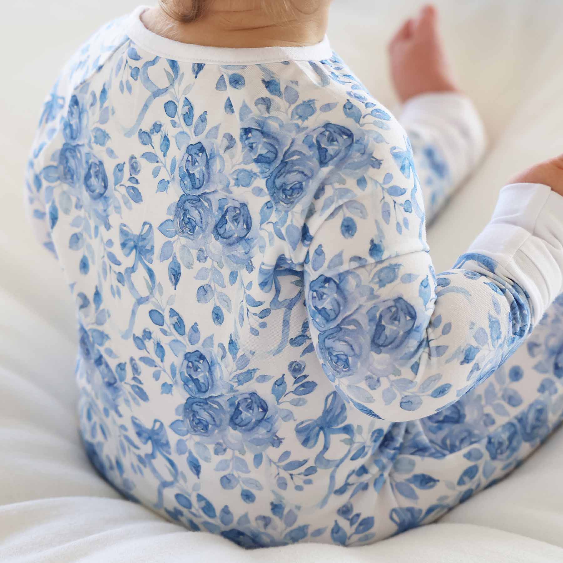 Betsy's Blooms Convertible Zip Romper