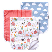 Farmstead - 3 Pack Premium Burp Cloths
