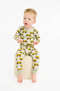 Dump Trucks Bamboo 2 Piece Set