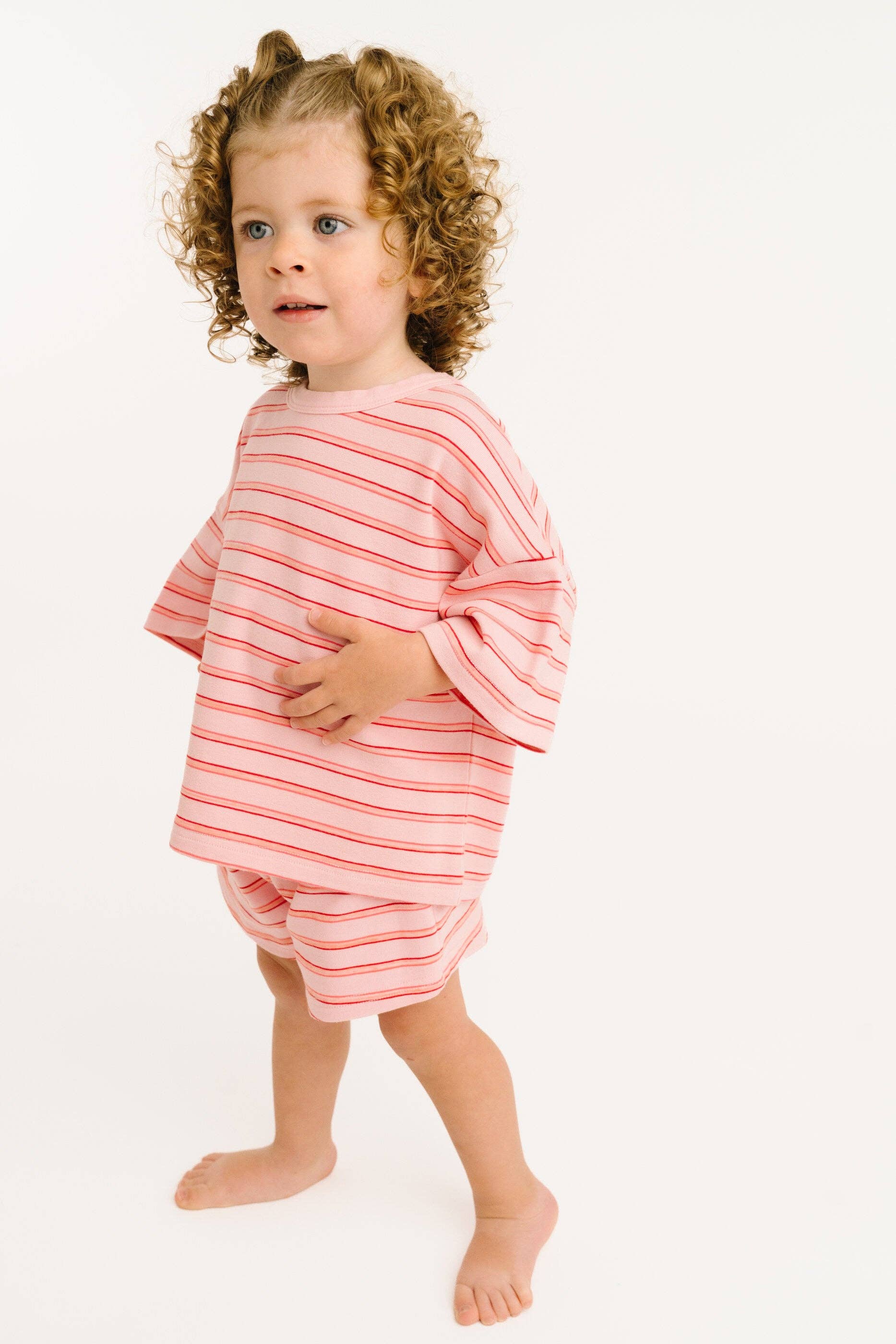 Ballet Stripe Slouchy Set