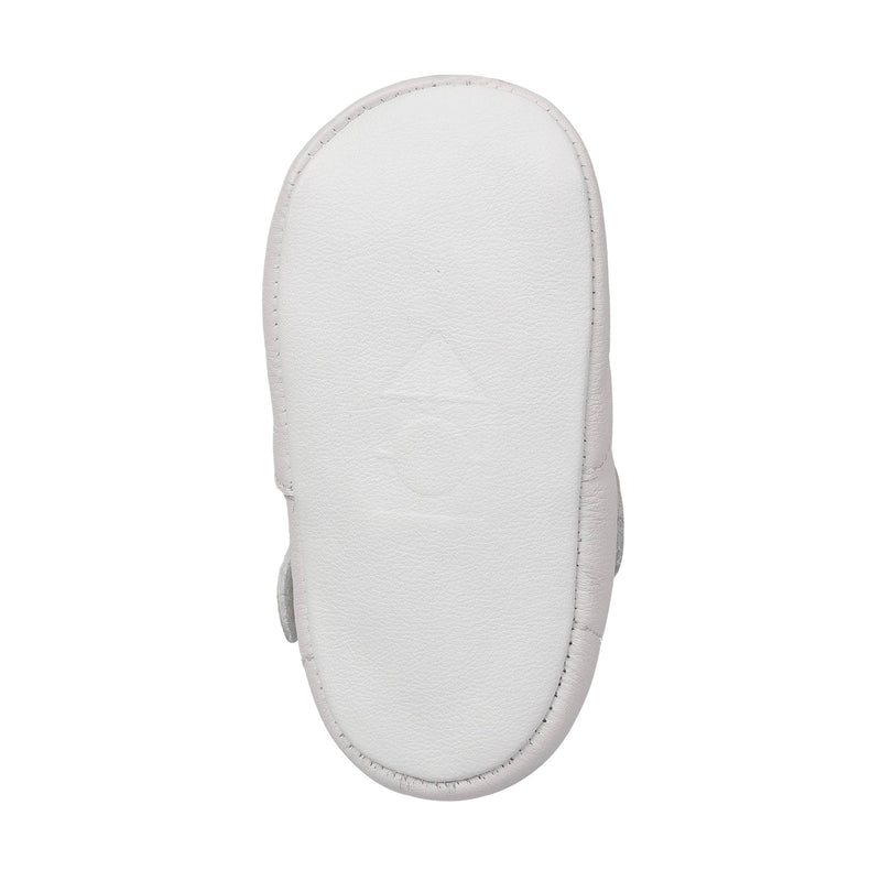 Darcy Crib-White Leather