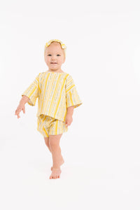 Sunny Meadow Stripe Slouchy Set