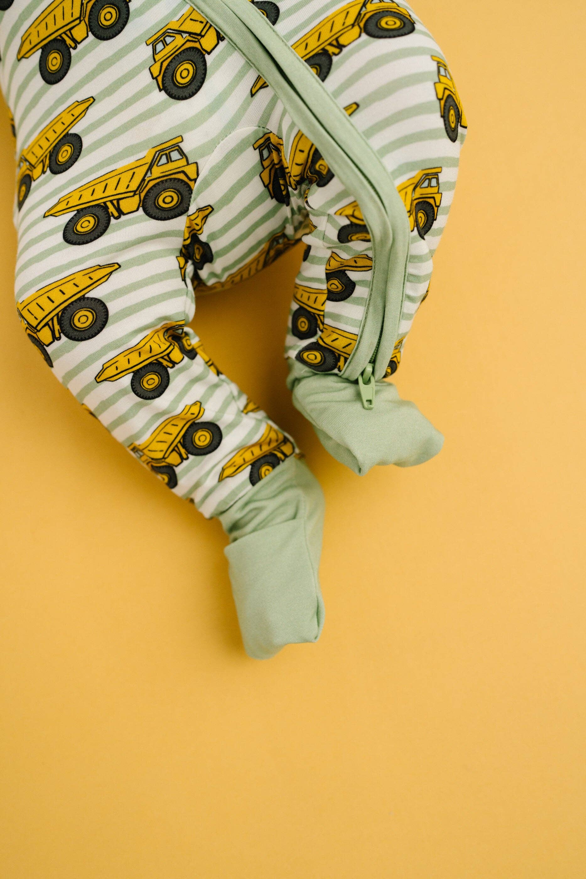 Dump Trucks Bamboo Sleeper