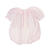 Bubble with Novelty Smocking - Pink