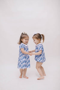 Bailey Blue Toile Dress