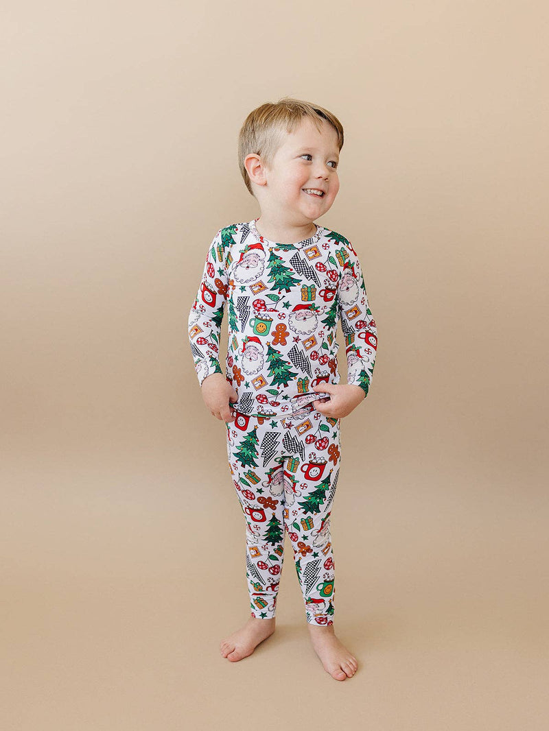 Christmas Vibes Bamboo Two Piece Set
