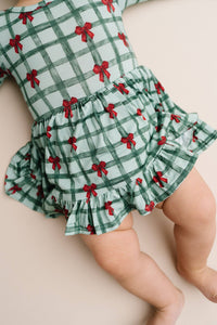 Gift Wrapped Bodysuit Bamboo Dress