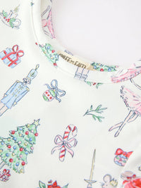 Christmas Nutcracker Print Dress