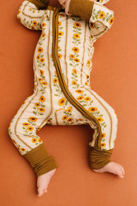 Sunflower Stripe Bamboo Sleeper