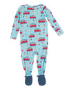 Paws To The Rescue Bamboo Zipper Pajama