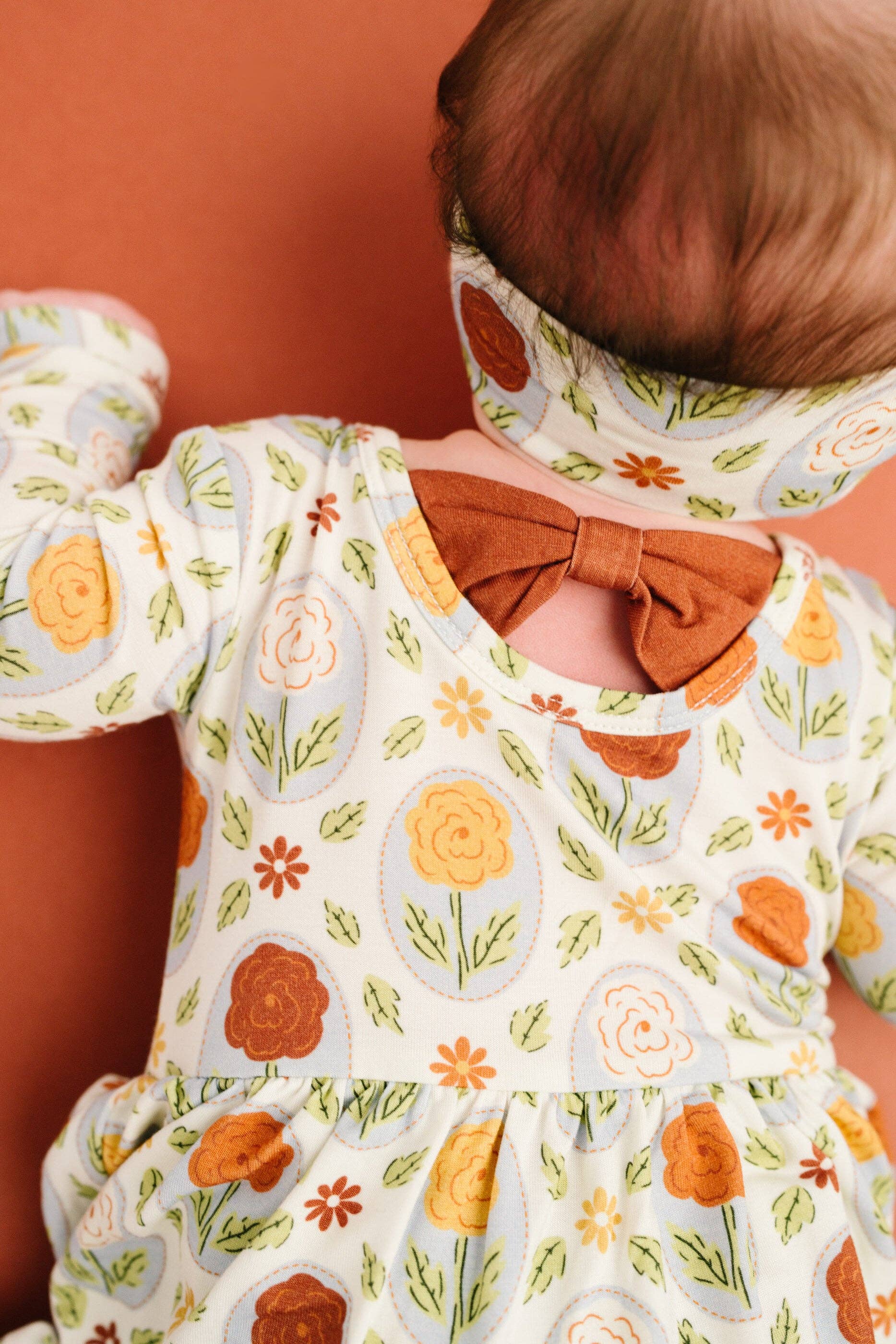 Rustic Meadow Bodysuit Bamboo Dress