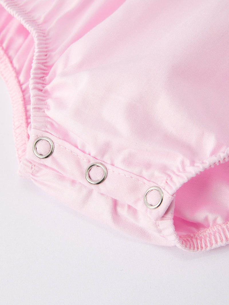 Heart Smocked Embroidery Bubble