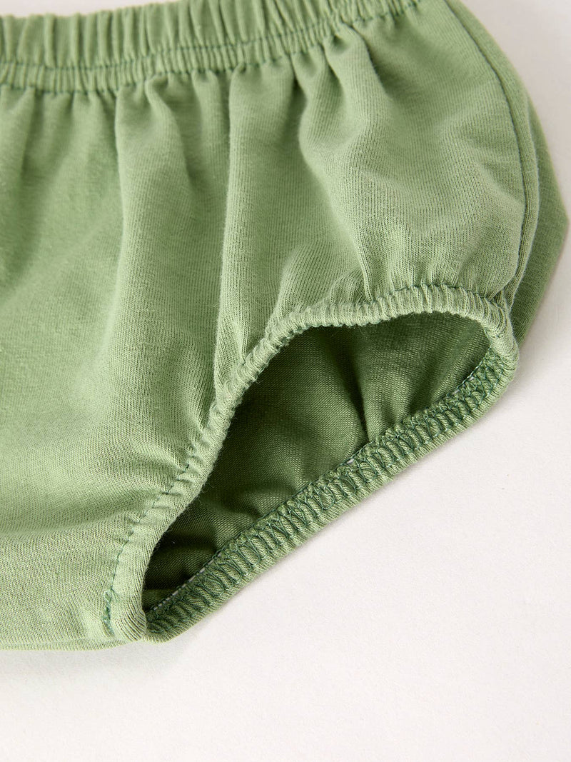 Pumpkin Applique Boys Bloomer Set