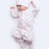 Baby's Teddy Footie - Pink