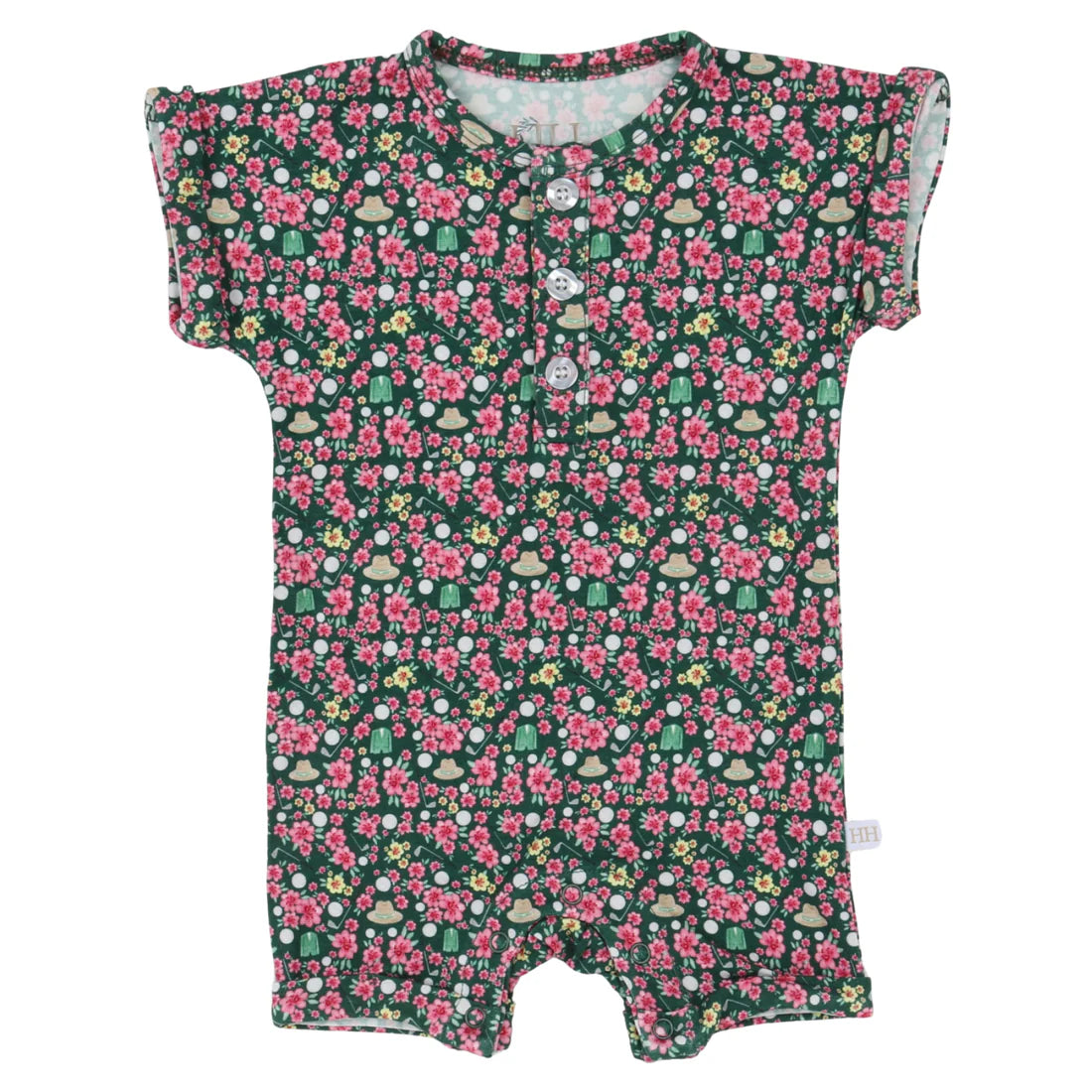 Boys Azalea Button Romper