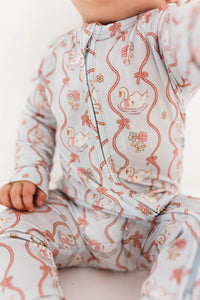 Blue Swan Zipper Sleeper
