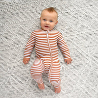 Chase Brown Ribbed Sleeper
