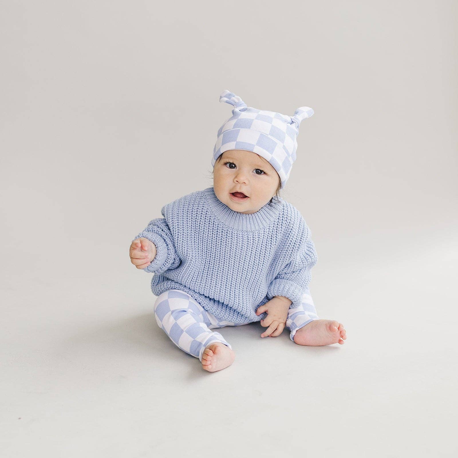 Chunky Knit Sweater | Blue