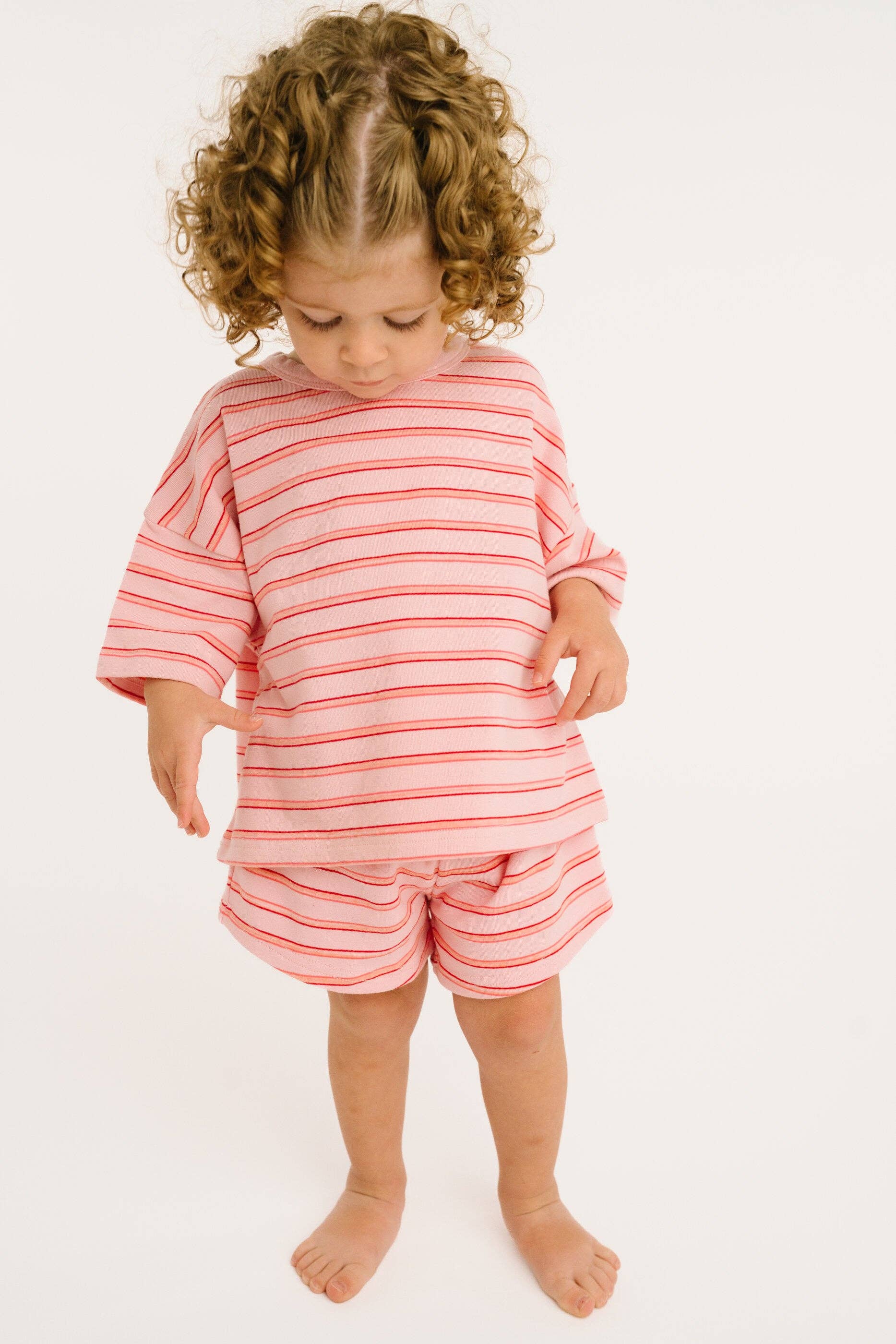 Ballet Stripe Slouchy Set