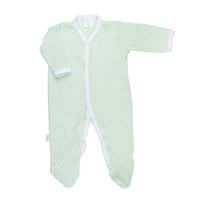 Paty Knit Solid Color Footie