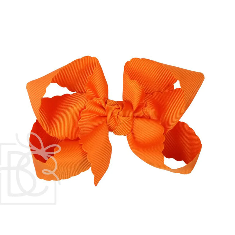 Scalloped Edge Bow