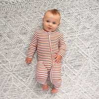 Chase Brown Ribbed Sleeper