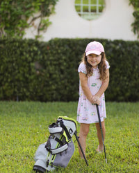Rainbow Golf Cart Bow Hat (Baby, Youth)