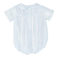 Hand Feathered Stitch Romper