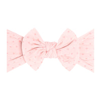 Baby Bling® Shabby Dot Knot soft nylon headband