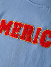 “MERICA” Top + Striped Bell Bottoms Set