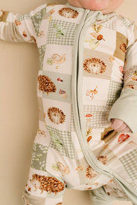 Hedgehog Patchwork Bamboo Sleeper