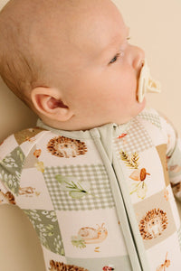 Hedgehog Patchwork Bamboo Sleeper