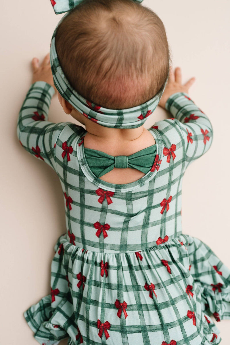 Gift Wrapped Bodysuit Bamboo Dress