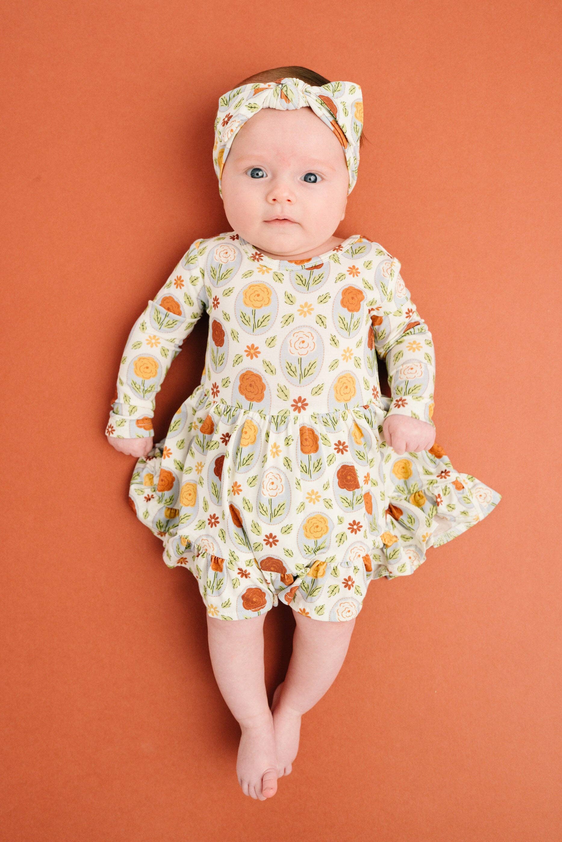 Rustic Meadow Bodysuit Bamboo Dress