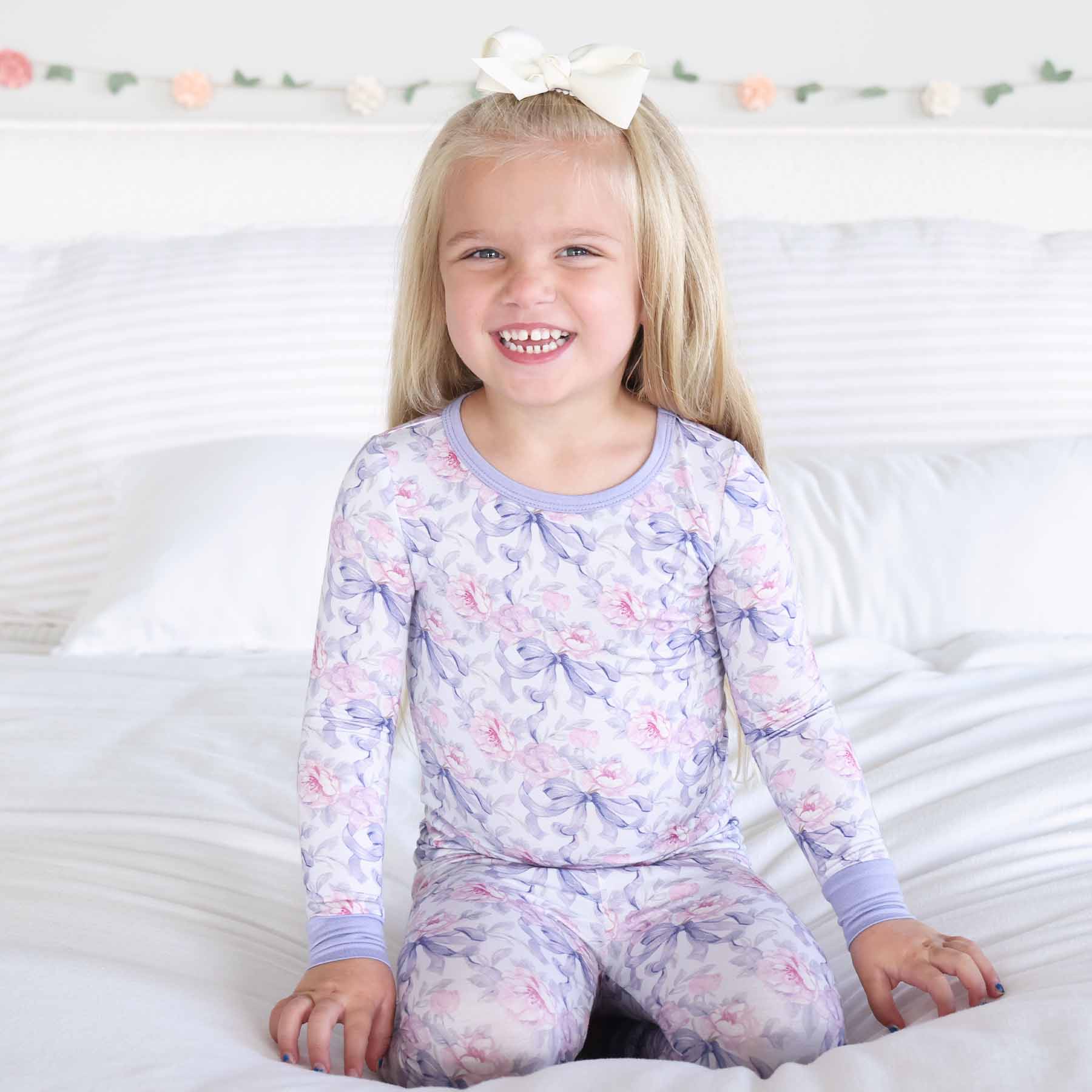 Leighton's Lavender Two Piece Pajama Set
