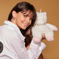 White Unicorn Warmies