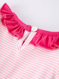 Santa Applique Ruffle Romper