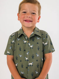 Boys Pond Pups Hunting Dog Performance Polo