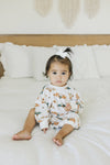 Boho Bats Bubble Romper Sweater