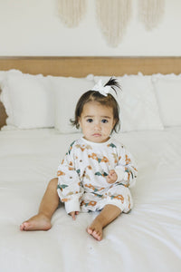 Boho Bats Bubble Romper Sweater