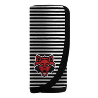 Arkansas State Red Wolves Striped Blanket