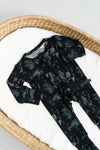 Onyx Tie-Dye Bamboo Footie Sleeper