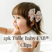 2-Pack Tulle Baby FAB® Clips