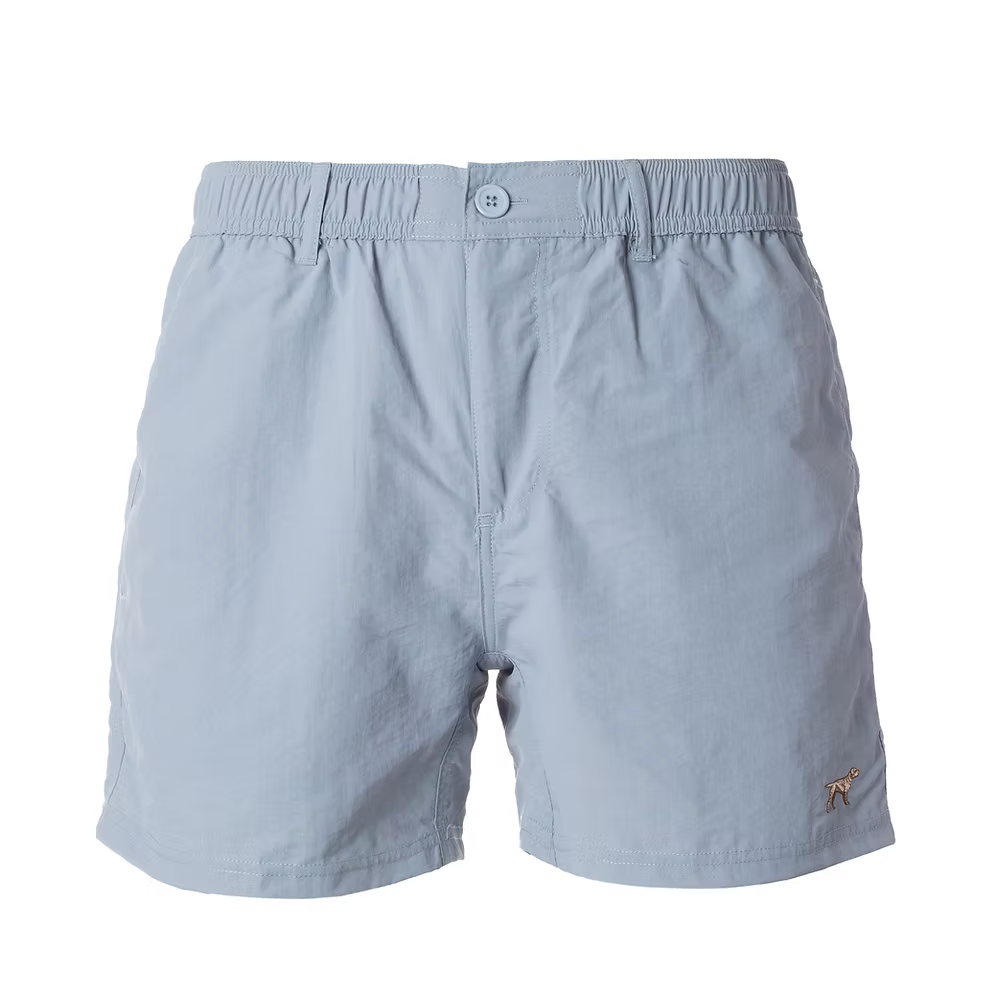 Youth Angler Shorts - Washed Denim