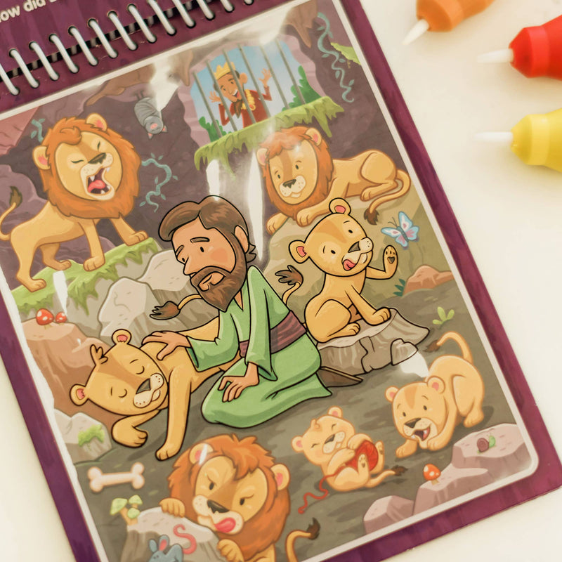 Old Testament Water Brush Reusable Activity Book