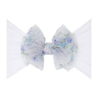 Baby Bling® Tulle FAB® soft nylon headband with tulle bow